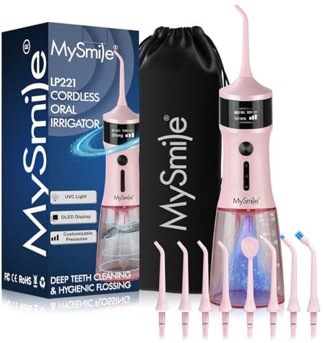 MySmile LP221 335ml Water Flosser with OLED Display 📷
