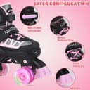 Thumbnail 1 de Nattork Kids Roller Skates Adjustable, Size 4 🛼