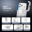 Thumbnail 1 de NEEWER Phone Cage for iPhone 17 Pro Max with 67mm Filter Ring 📷