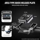 Thumbnail 2 de NEEWER PS015 PRO Foldable V Mount Battery Plate for DSLR Rig 📷