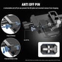 Thumbnail 3 de NEEWER PS015 PRO Foldable V Mount Battery Plate for DSLR Rig 📷