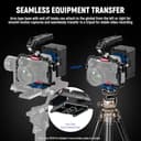 Thumbnail 4 de NEEWER PS015 PRO Foldable V Mount Battery Plate for DSLR Rig 📷