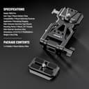 Thumbnail 8 de NEEWER PS015 PRO Foldable V Mount Battery Plate for DSLR Rig 📷