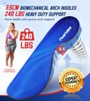 Thumbnail 3 de NEUPU Heavy Duty High Arch Orthotic Insoles 240+ lbs 👟