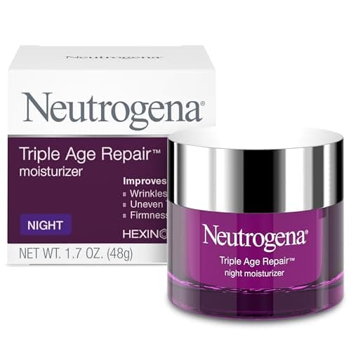 Neutrogena Triple Age Repair Night Moisturizer with Vitamin C, 1.7 oz 📷
