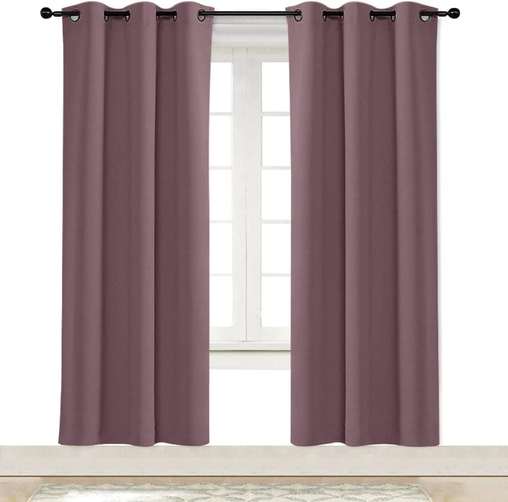 NICETOWN Blackout Curtain, 42x72 in ⌚