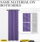 Thumbnail 4 de NICETOWN Blackout Curtains 70" Length, 2 Panels 🪟