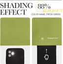 Thumbnail 3 de NICETOWN Fresh Green Blackout Curtains, 78 in ⌚