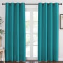 Thumbnail principal de NICETOWN Peacock Teal Blackout Curtains 84" 🪟