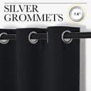 Thumbnail 3 de NICETOWN Pitch Black Blackout Curtains 42×63 🪟