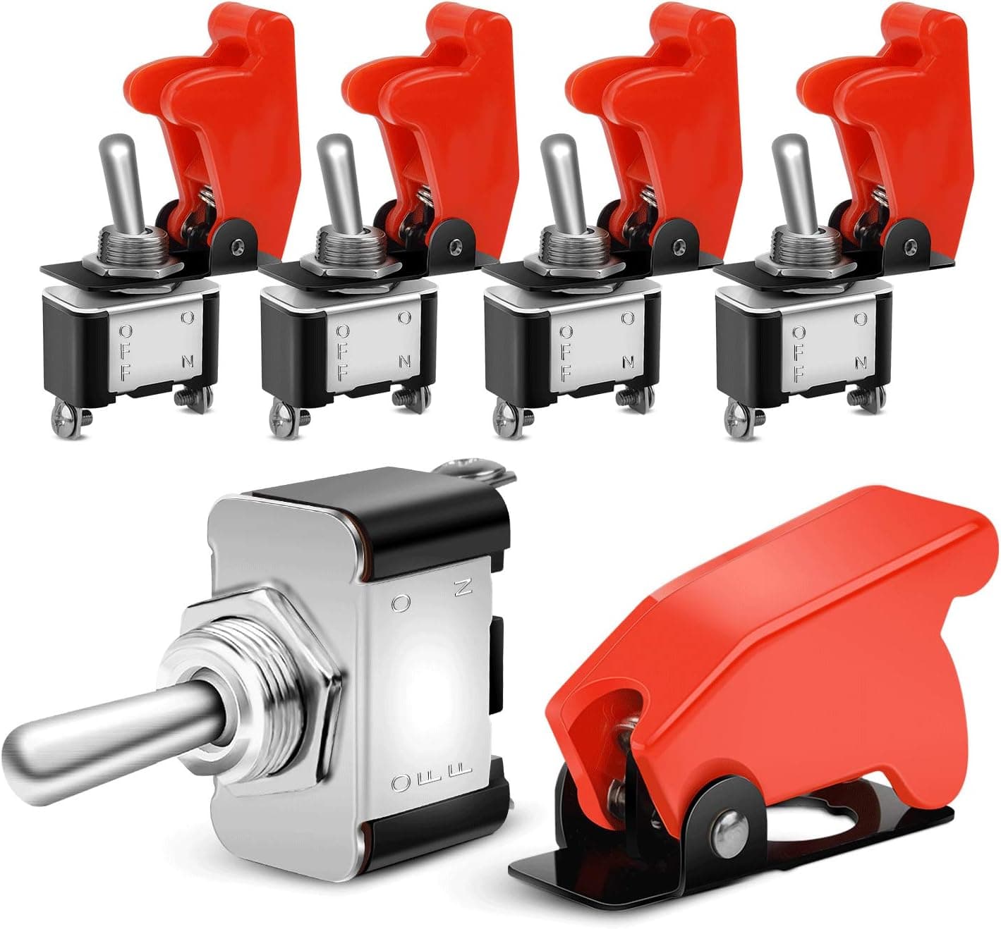 Nilight 90014E Rocker Toggle Switch 12V 20A 🔌