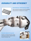 Thumbnail 2 de Nilight Catalytic Converter for Nissan Altima 2.5L 2002–2006 🧰? (Wait)