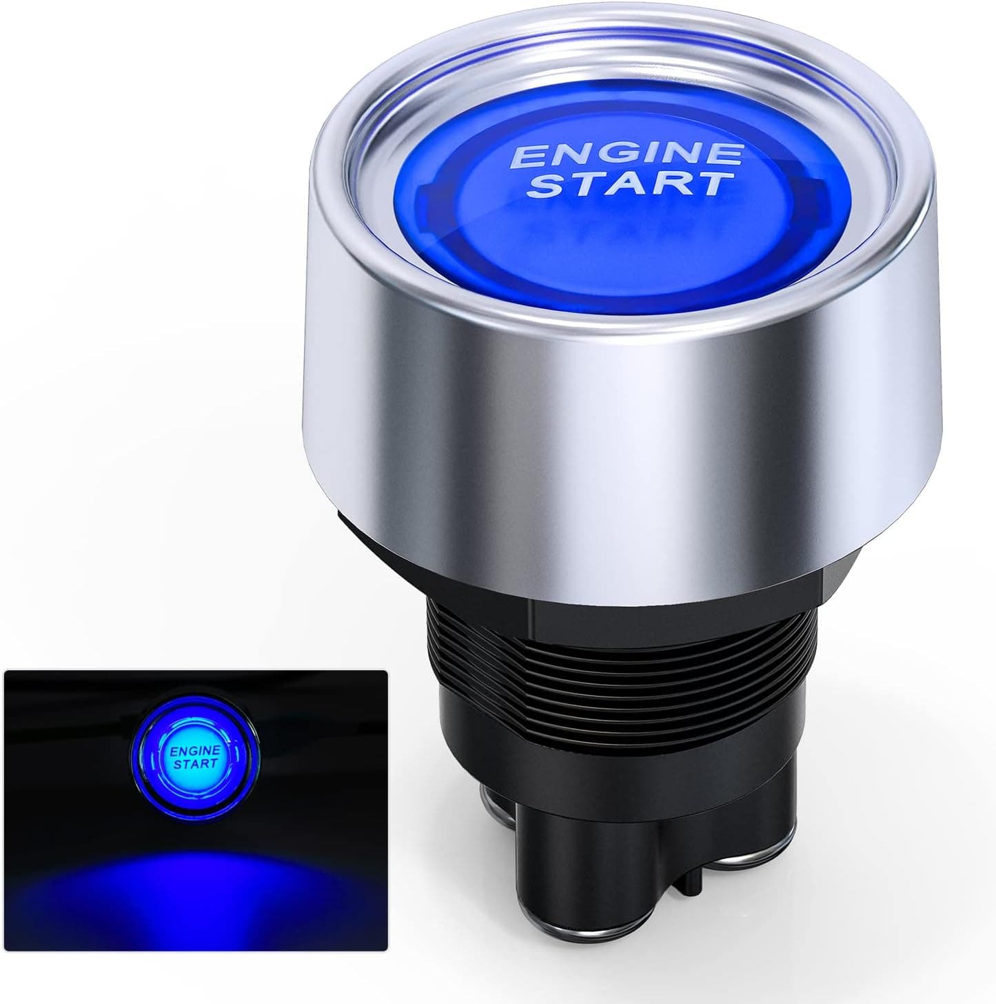 Nilight Start Engine Button 12V 50A ignition switch 🚗