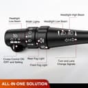 Thumbnail 2 de Nilight Turn Signal Switch for Cadillac CTS SRX with Fog Lights ⌚