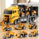Thumbnail principal de NIPLOOOW Construction Truck Toy Set for Ages 3-5 🚚