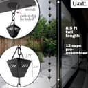 Thumbnail 3 de U-nitt 8.5 FT Rain Chain for Gutters ⚙️