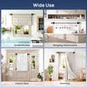 Thumbnail 5 de No Drill Curtain Rod 28-47" ⌚