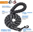 Thumbnail 6 de No Pull Dog Harness Adjustable Reflective 5ft Leash 🐶