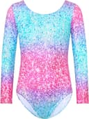 Thumbnail 5 de Nokecina Girls Long Sleeve Gymnastics Leotard 🩱