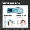 Thumbnail 4 de NORTIV 8 Wide Toe Box Trail Running Shoes 👟