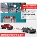 Thumbnail 4 de NTR 1-1/8" x 30' Kinetic Recovery Tow Rope 37,480 lbs 🚗