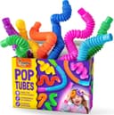 Thumbnail principal de Nutty Toys Pop Tubes Large 8-Pack sensory toy 🎁