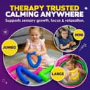 Thumbnail 5 de Nutty Toys Pop Tubes Large 8-Pack sensory toy 🎁