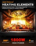 Thumbnail 1 de Nuwave Brio Plus 7‑Qt Air Fryer with 100 Presets 🍟