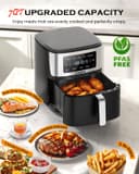 Thumbnail 3 de Nuwave Brio Plus 7‑Qt Air Fryer with 100 Presets 🍟