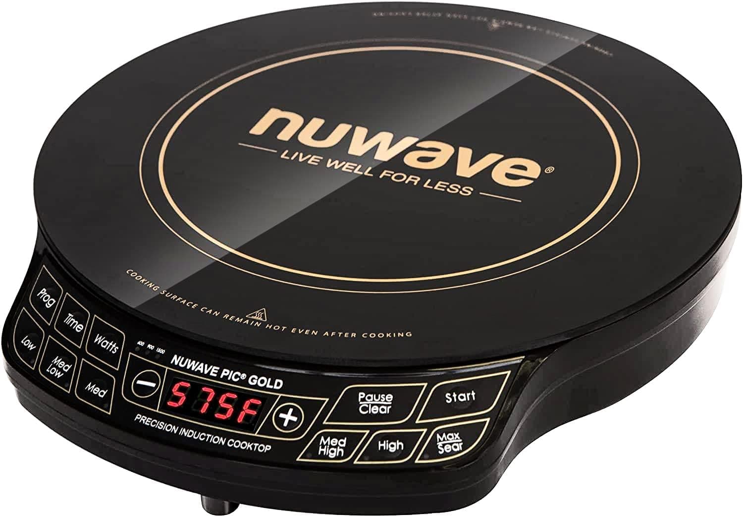 Nuwave Gold Induction Cooktop, 8" ⌚