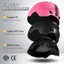 Thumbnail 1 de Odoland Ski Helmet and Goggles Set for Skiing 🎿