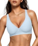 Thumbnail principal de OEAK Deep V Wireless Seamless Push-Up Bra 👙
