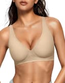 Thumbnail 1 de OEAK Deep V Wireless Seamless Push-Up Bra 👙