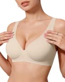 Thumbnail 5 de OEAK Deep V Wireless Seamless Push-Up Bra 👙