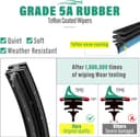 Thumbnail 4 de OEM Windshield Wiper Blades Set 26,18,13 in 🚗