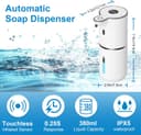 Thumbnail 1 de OHIFAST Automatic Soap Dispenser 380 mL 🧴