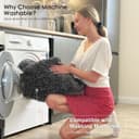 Thumbnail 1 de OLANLY 10x14 Grey Shaggy Area Rug 🏡