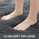 Thumbnail 3 de OLANLY 4x5.9 ft Machine Washable Shag Rug 🏠