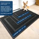 Thumbnail 2 de OLANLY Front Door Mat 29.5x17 — Indoor Outdoor Doormat 🧼