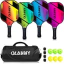 Thumbnail principal de OLANNY Graphite Pickleball Paddles Set — 2-Pack 🎾