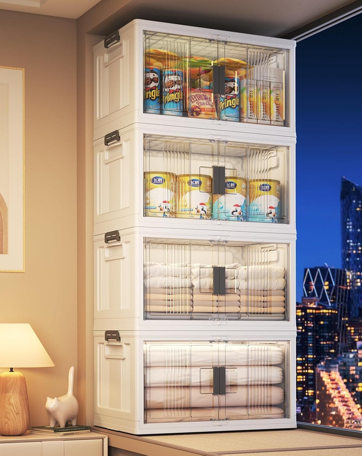 OlarHike 76QT Foldable Storage Box with Wheels 📦