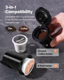 Thumbnail 4 de One Cup K-Cup Coffee Maker 52 oz Water Tank ☕