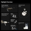 Thumbnail 4 de OnePlus Buds Pro 3 Wireless Noise-Canceling Earbuds 44h 🎧