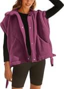 Thumbnail 3 de OPCAKM Women's Fuzzy Fleece Vest Oversized Sherpa 1️⃣ 🧥