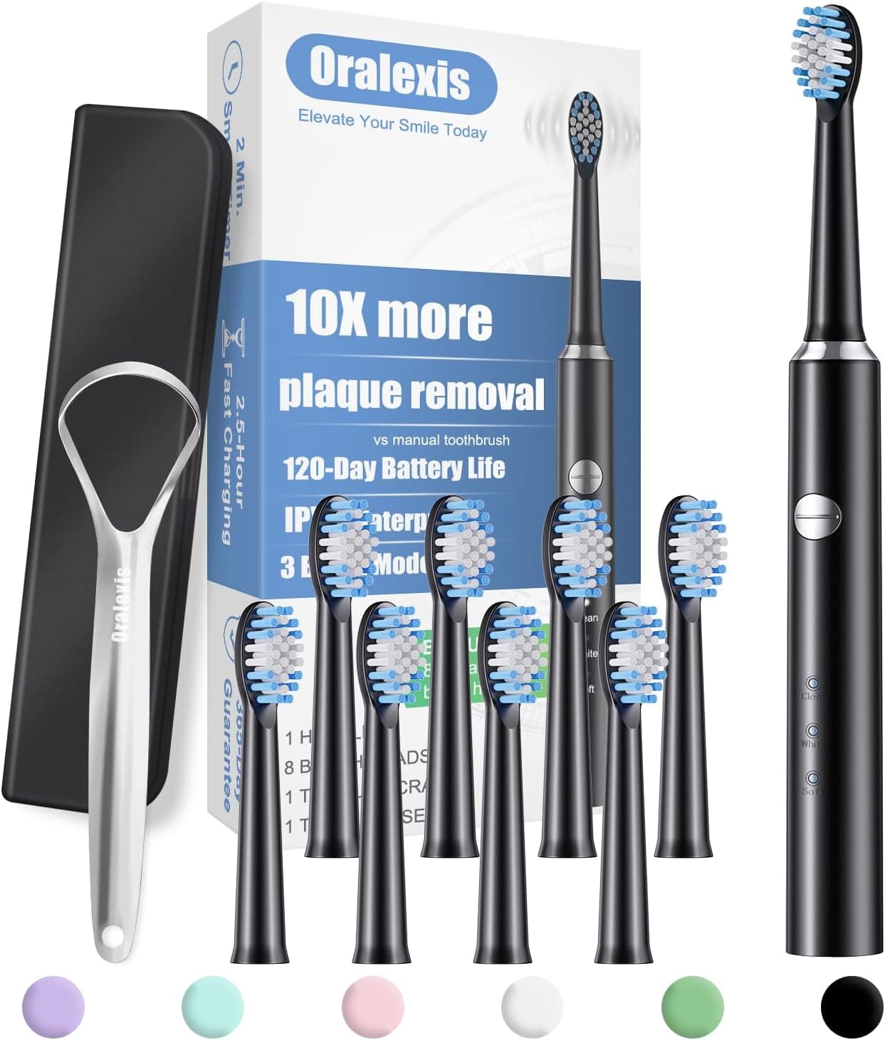 ORALEXIS Electric Toothbrush 40,000 VPM 🪥