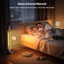 Thumbnail 4 de Outdoor patio infrared tower heater 1500 W 34" instant heat ⌚