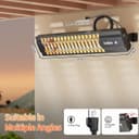 Thumbnail 4 de Outdoor Wall Heater 1500W ⚡