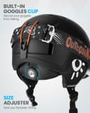 Thumbnail 3 de OutdoorMaster Kids Ski Helmet 12-Vent Snow Goggles ⛷️