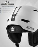 Thumbnail 3 de OutdoorMaster Ski Helmet Set with Goggles 🎿