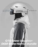 Thumbnail 6 de OutdoorMaster Ski Helmet Set with Goggles 🎿